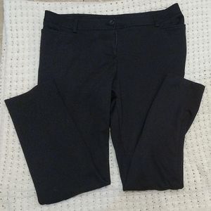 Lane Bryant black pants, size 16